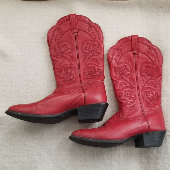 Ariat Shoes - ARIAT Women's Heritage Boots Western Cowboy Red
